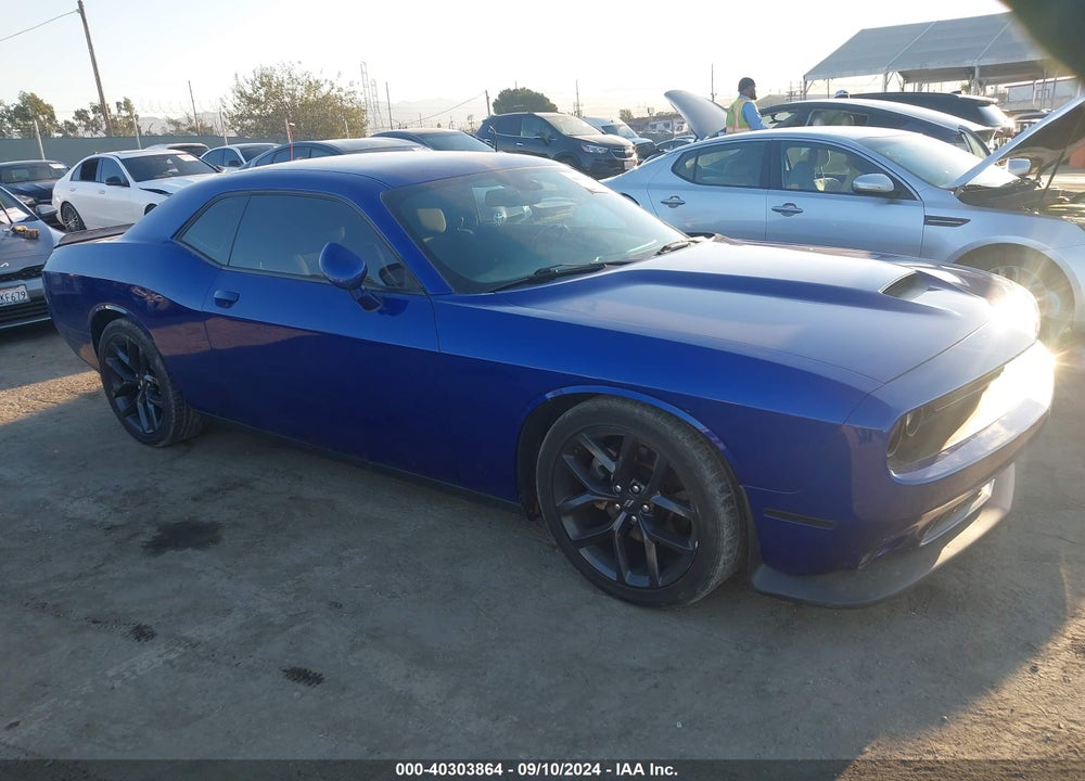 2022 DODGE CHALLENGER GT VIN: 2C3CDZJG7NH122315