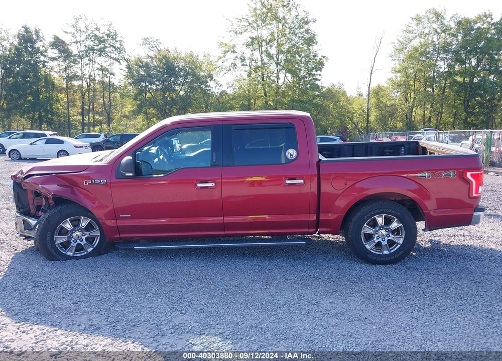 2017 FORD F-150 XLT VIN: 1FTEW1EG6HFB03321