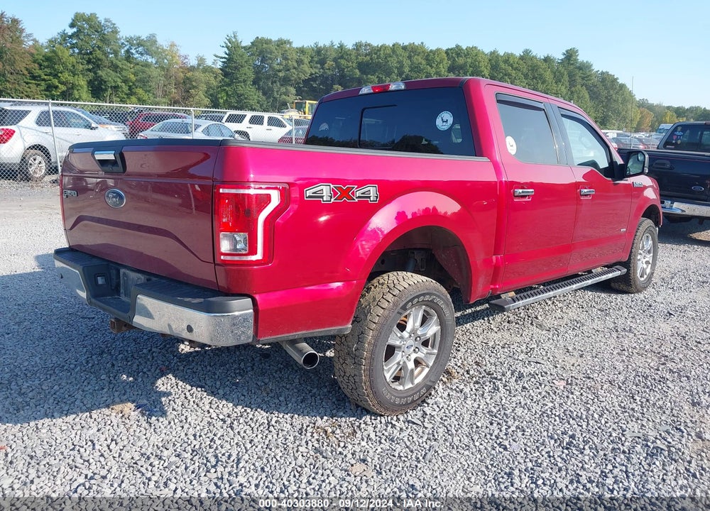2017 FORD F-150 XLT VIN: 1FTEW1EG6HFB03321