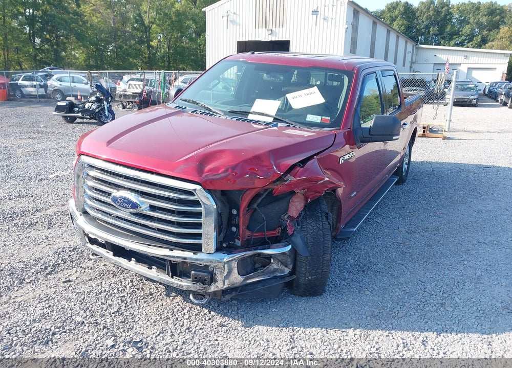 2017 FORD F-150 XLT VIN: 1FTEW1EG6HFB03321