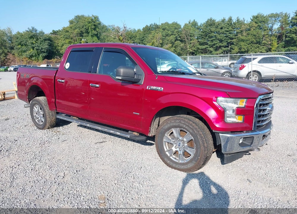 2017 FORD F-150 XLT VIN: 1FTEW1EG6HFB03321