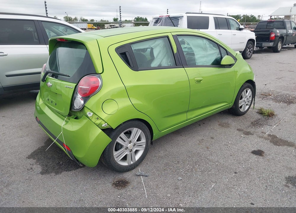 2014 CHEVROLET SPARK 1LT AUTO VIN: KL8CD6S98EC507193