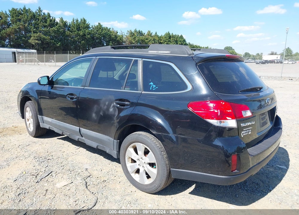 2010 SUBARU OUTBACK 3.6R LIMITED VIN: 4S4BRELC4A2374405