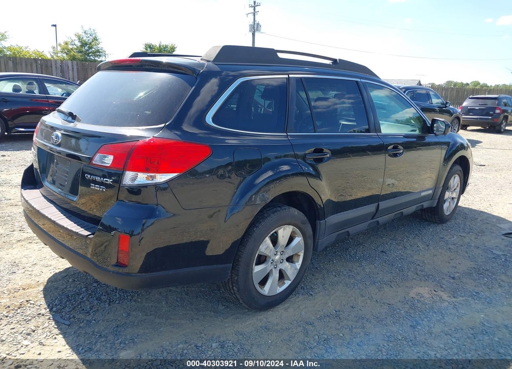 2010 SUBARU OUTBACK 3.6R LIMITED VIN: 4S4BRELC4A2374405