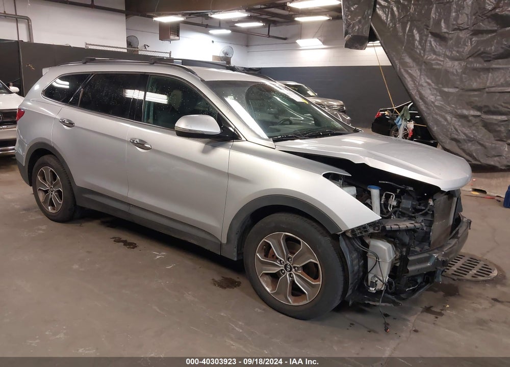 2014 HYUNDAI SANTA FE GLS VIN: KM8SNDHF4EU065536