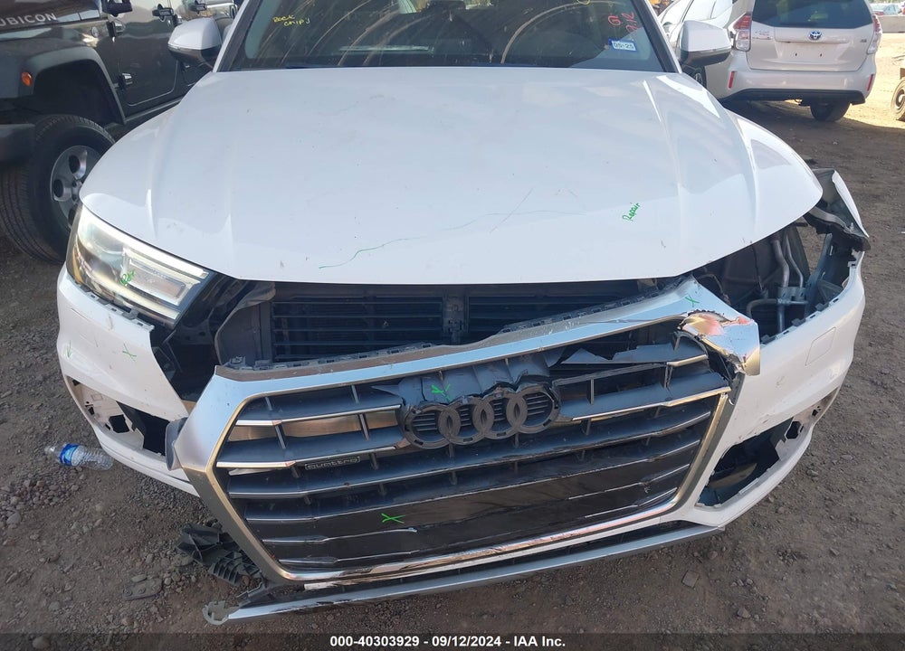 2018 AUDI Q5 2.0T PREMIUM/2.0T TECH PREMIUM VIN: WA1ANAFY8J2133050