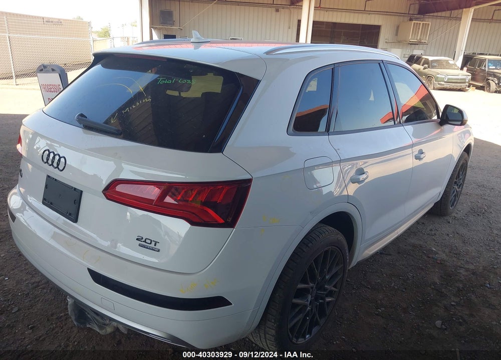2018 AUDI Q5 2.0T PREMIUM/2.0T TECH PREMIUM VIN: WA1ANAFY8J2133050