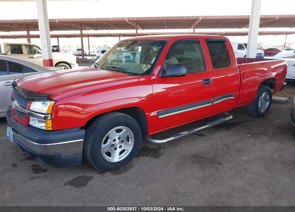 2005 CHEVROLET SILVERADO 1500 LS VIN: 2GCEC19VX51238872