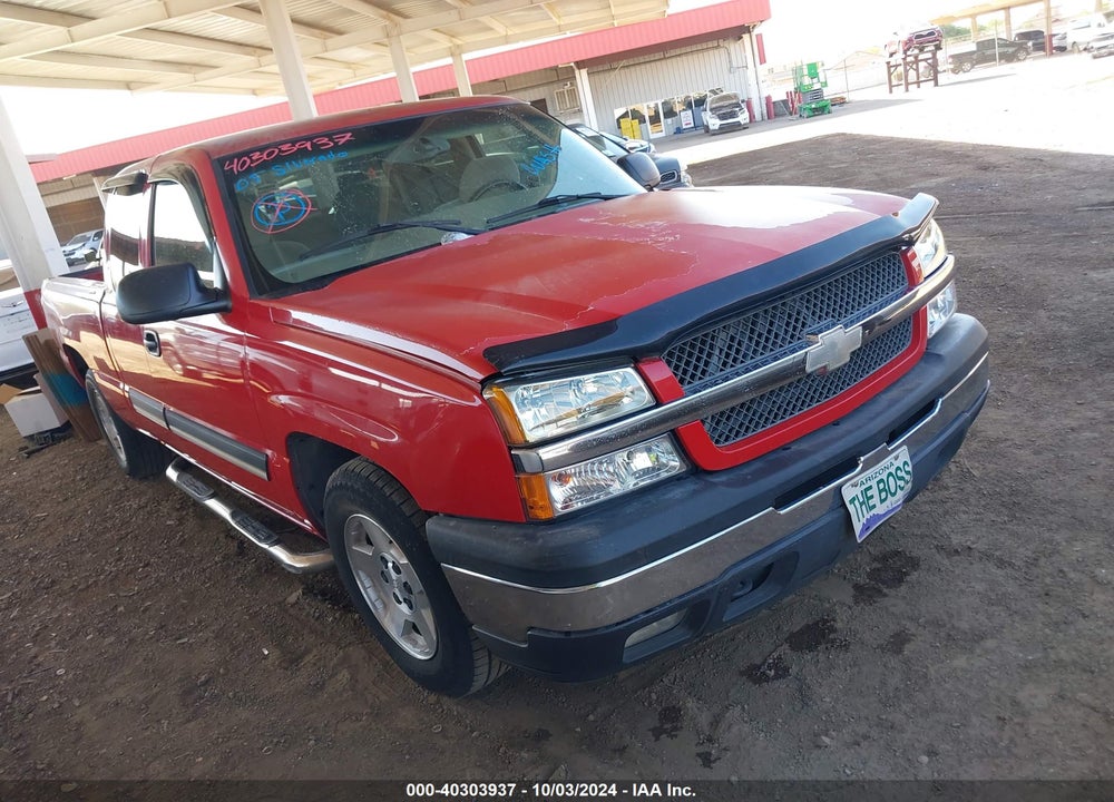 2005 CHEVROLET SILVERADO 1500 LS VIN: 2GCEC19VX51238872