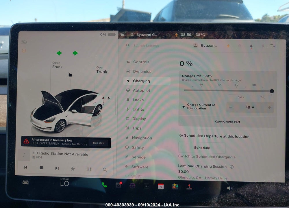 2022 TESLA MODEL 3 LONG RANGE DUAL MOTOR ALL-WHEEL DRIVE VIN: 5YJ3E1EBXNF299634