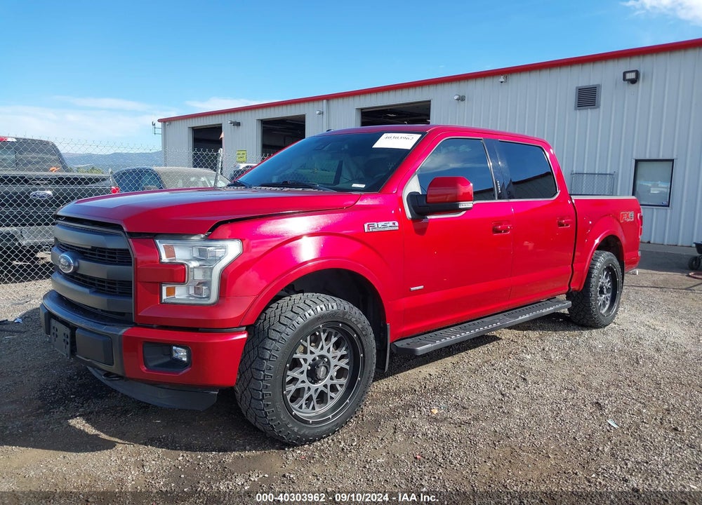 2015 FORD F-150 LARIAT VIN: 1FTEW1EG7FKD73274
