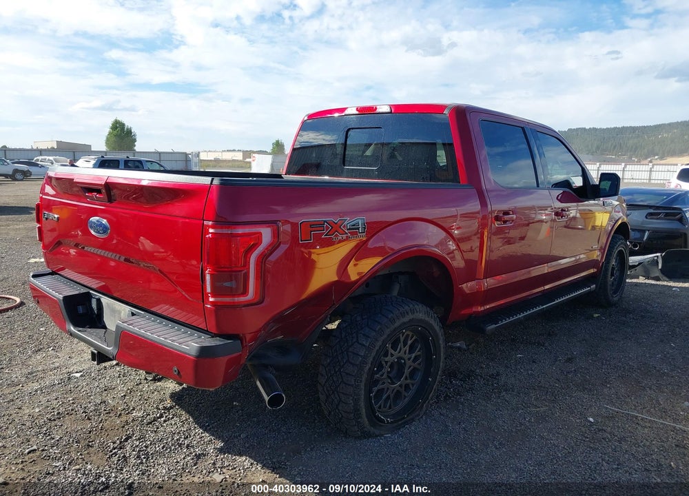 2015 FORD F-150 LARIAT VIN: 1FTEW1EG7FKD73274