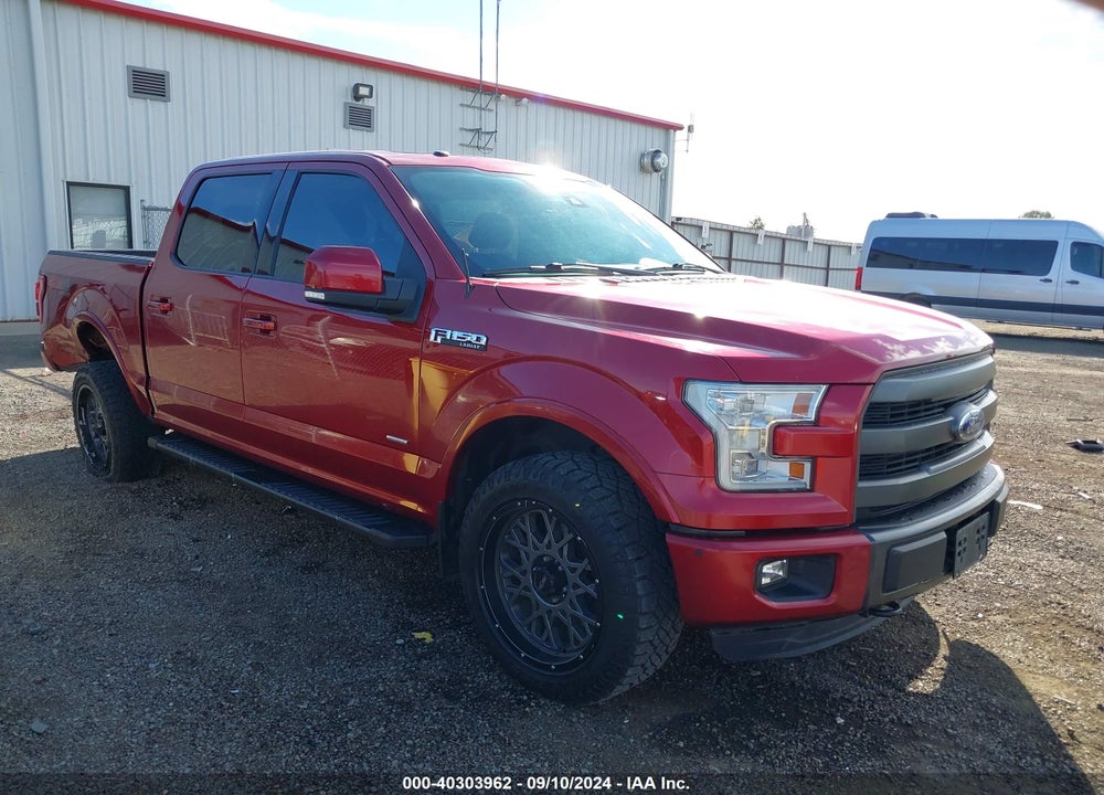 2015 FORD F-150 LARIAT VIN: 1FTEW1EG7FKD73274