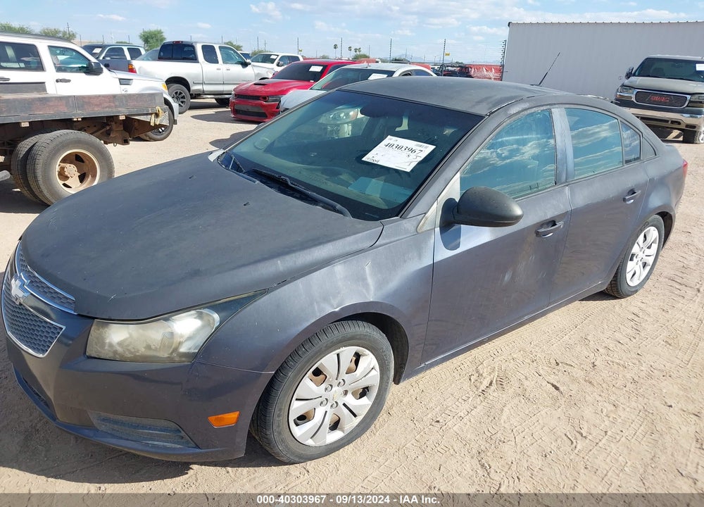 2013 CHEVROLET CRUZE LS AUTO VIN: 1G1PA5SH8D7162198