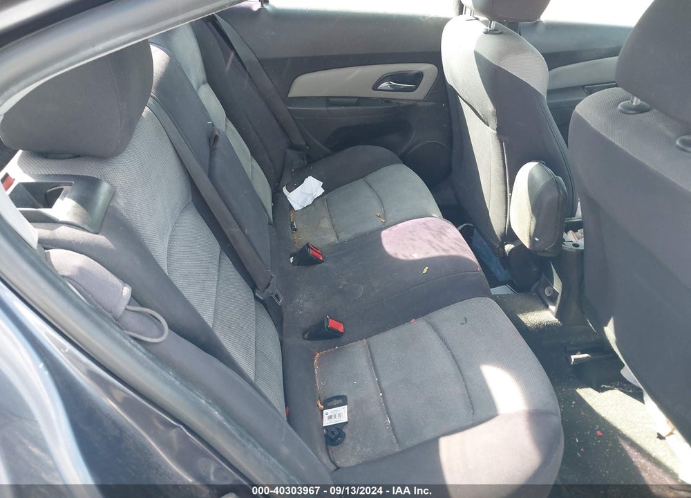 2013 CHEVROLET CRUZE LS AUTO VIN: 1G1PA5SH8D7162198