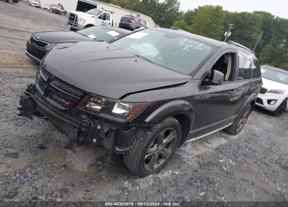2015 DODGE JOURNEY CROSSROAD VIN: 3C4PDCGB4FT713748