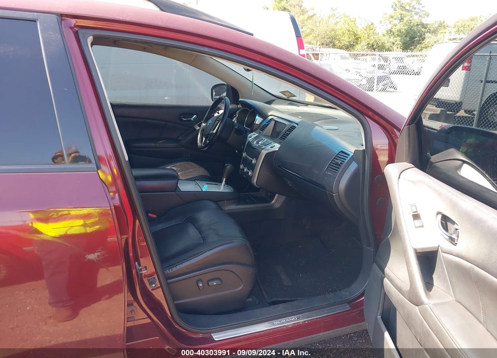 2012 NISSAN MURANO SL VIN: JN8AZ1MW9CW214957