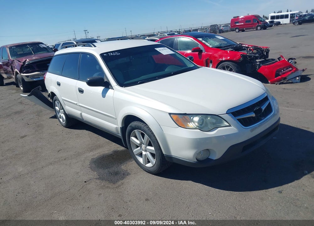 2009 SUBARU OUTBACK 2.5I VIN: 4S4BP61C997311118