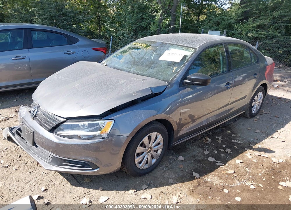 2013 VOLKSWAGEN JETTA 2.0L S VIN: 3VW2K7AJ0DM379102