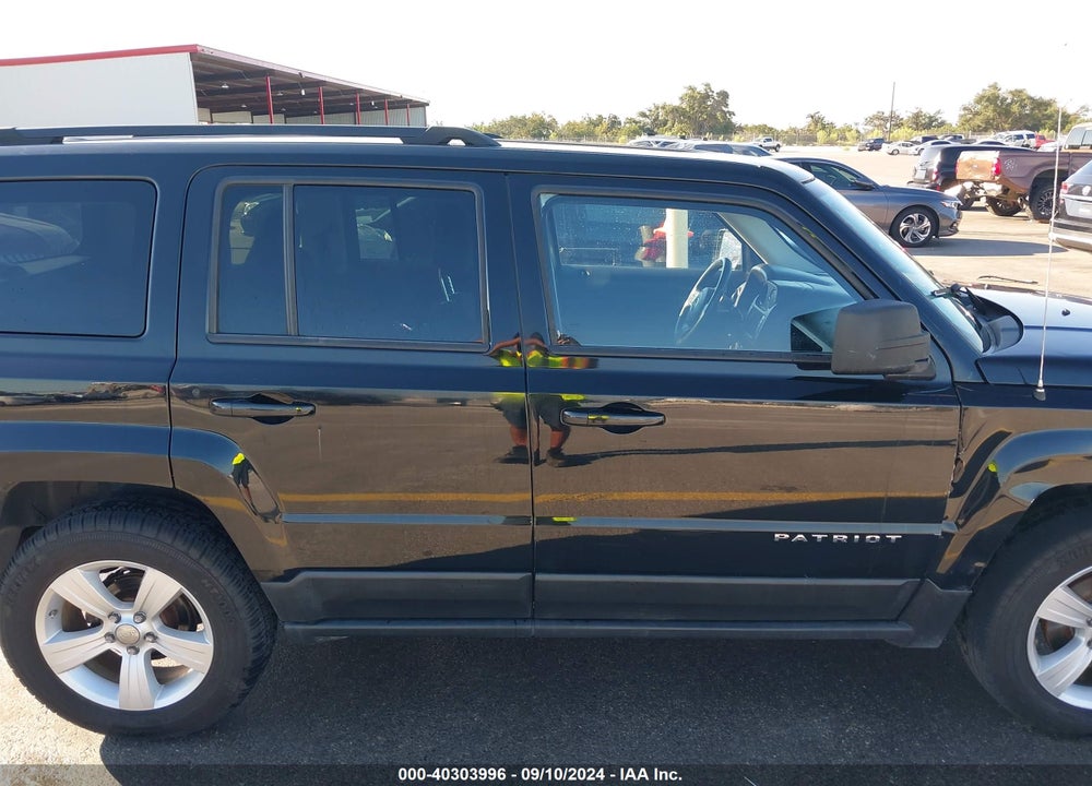 2012 JEEP PATRIOT LATITUDE VIN: 1C4NJRFB1CD584468