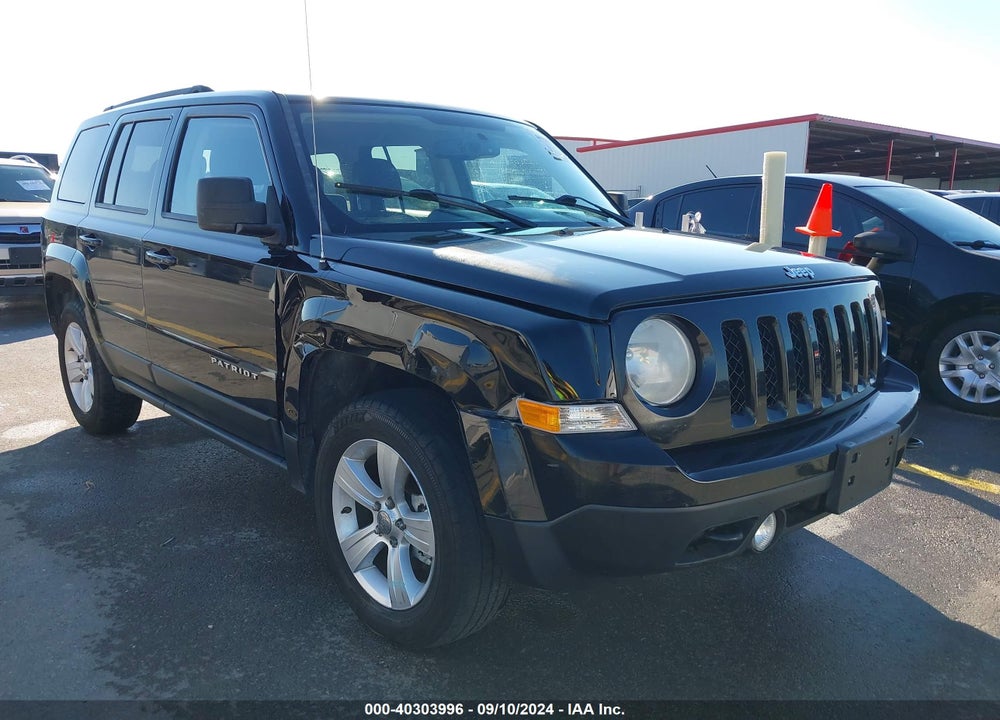 2012 JEEP PATRIOT LATITUDE VIN: 1C4NJRFB1CD584468