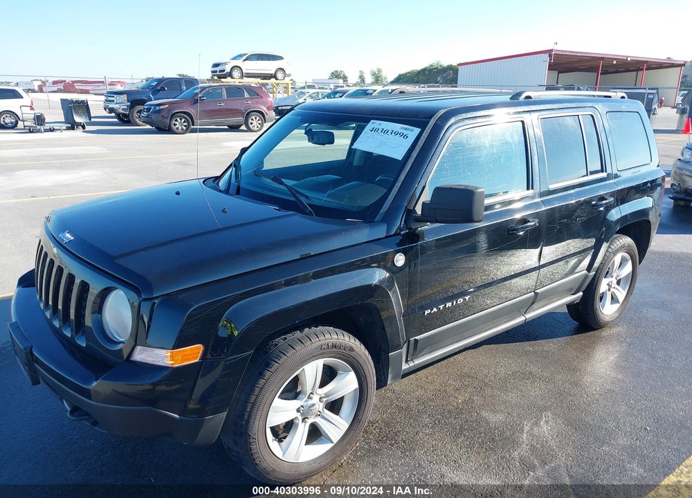 2012 JEEP PATRIOT LATITUDE VIN: 1C4NJRFB1CD584468