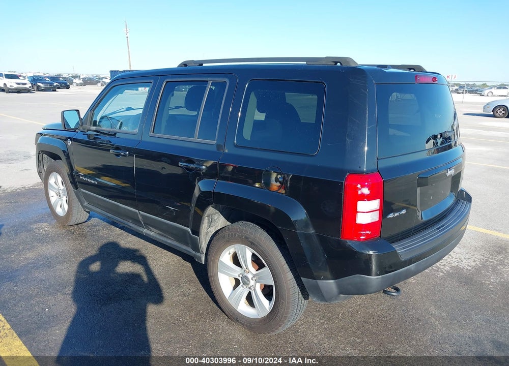 2012 JEEP PATRIOT LATITUDE VIN: 1C4NJRFB1CD584468