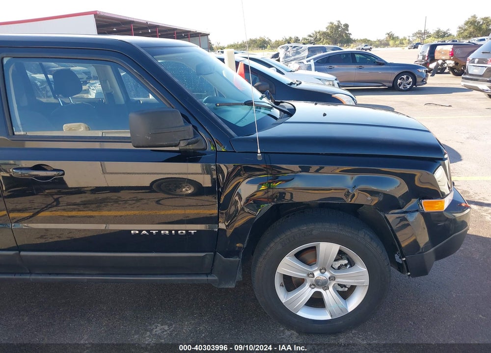 2012 JEEP PATRIOT LATITUDE VIN: 1C4NJRFB1CD584468