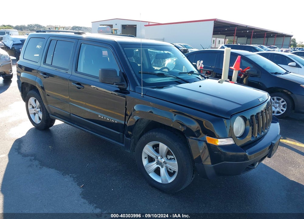 2012 JEEP PATRIOT LATITUDE VIN: 1C4NJRFB1CD584468
