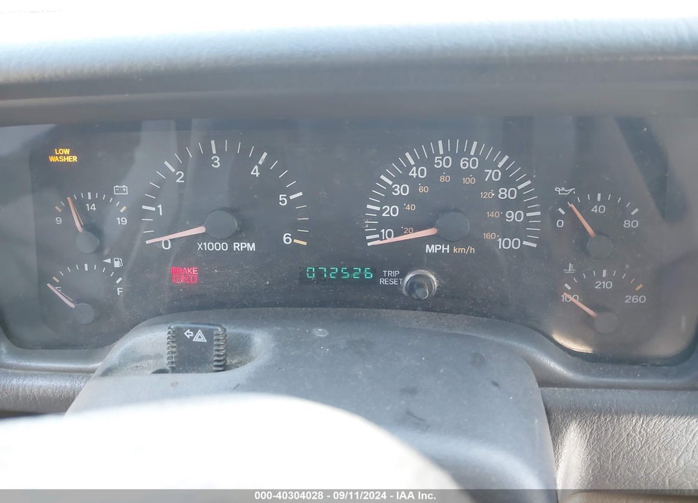 2000 JEEP CHEROKEE SPORT VIN: 1J4FF48SXYL260951
