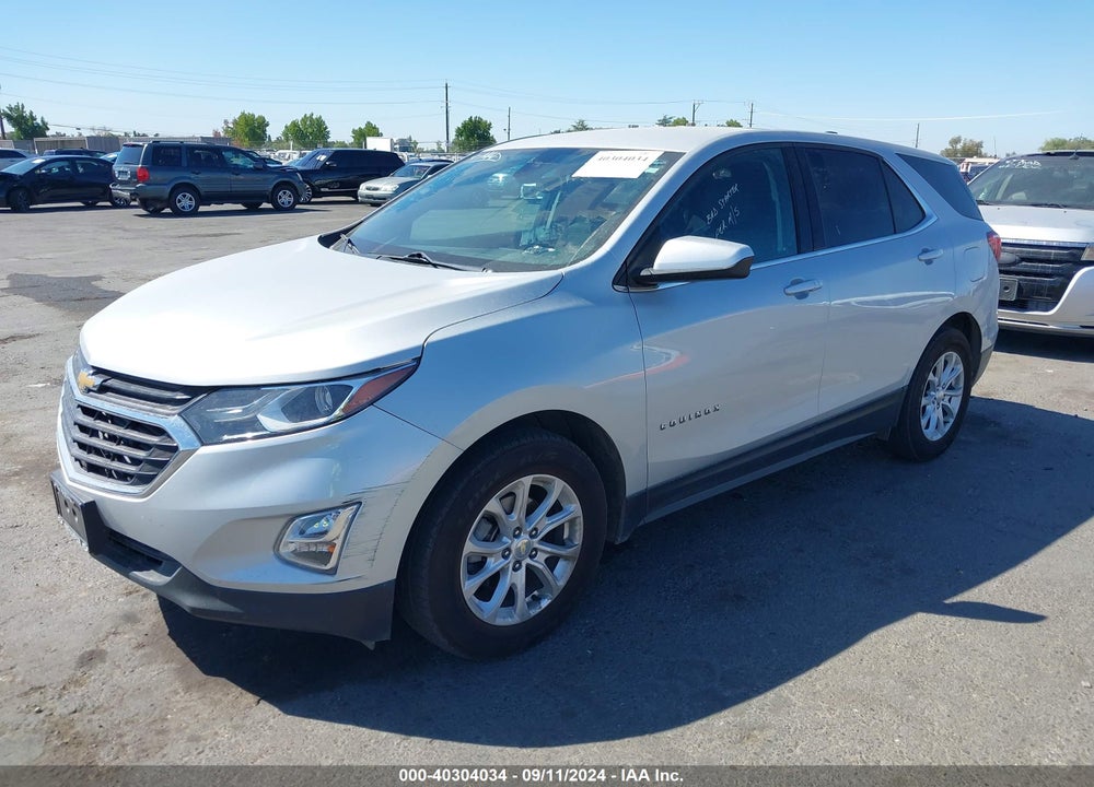 2020 CHEVROLET EQUINOX FWD LT 1.5L TURBO VIN: 3GNAXKEV8LL192752