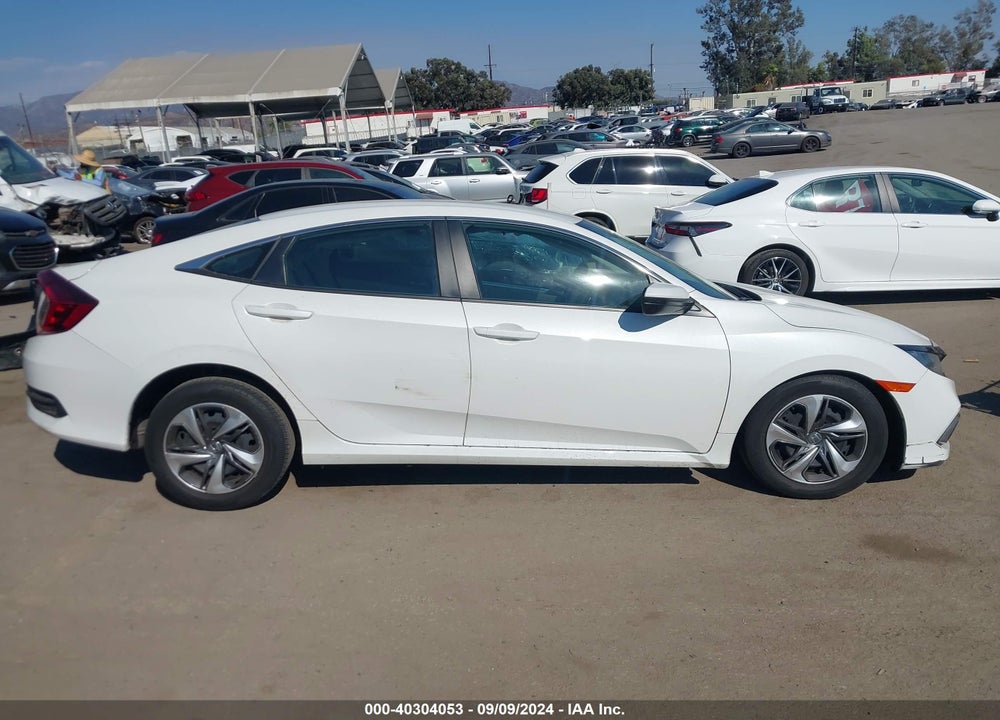2019 HONDA CIVIC LX VIN: 2HGFC2F66KH522821