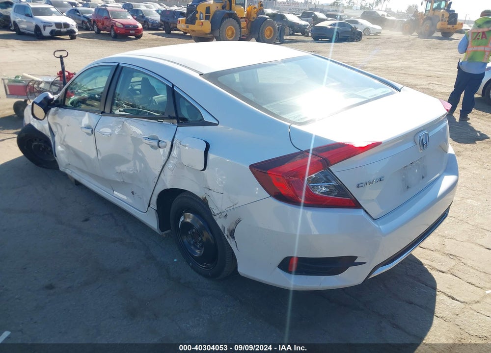 2019 HONDA CIVIC LX VIN: 2HGFC2F66KH522821