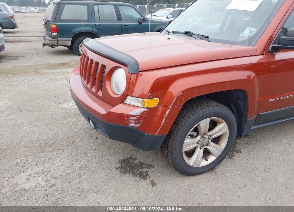 2012 JEEP PATRIOT LATITUDE VIN: 1C4NJRFBXCD567796