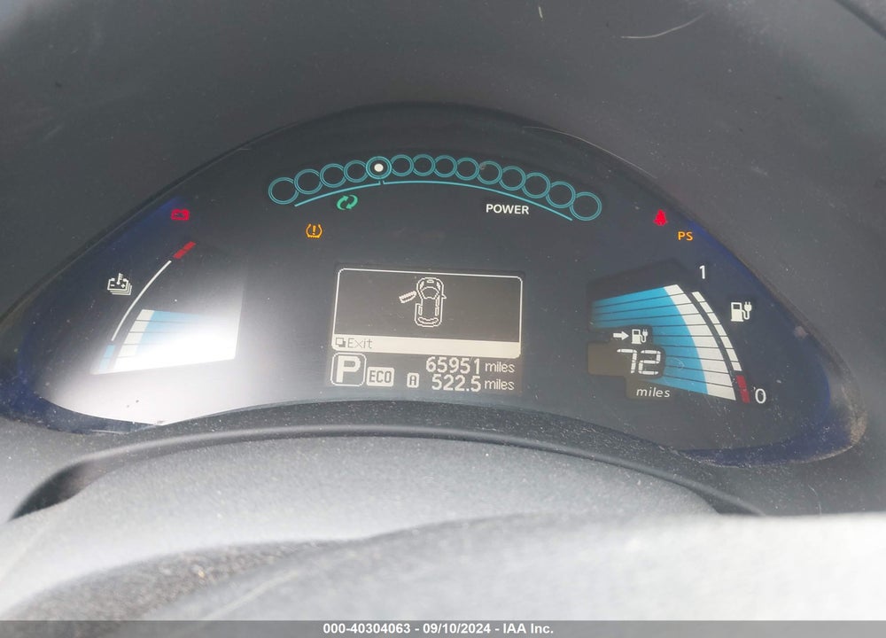2017 NISSAN LEAF S VIN: 1N4BZ0CP0HC306350