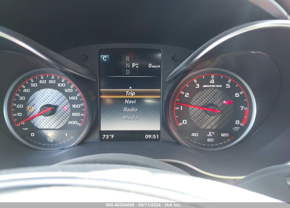 2017 MERCEDES-BENZ AMG C 63 S VIN: WDDWJ8HB3HF463244