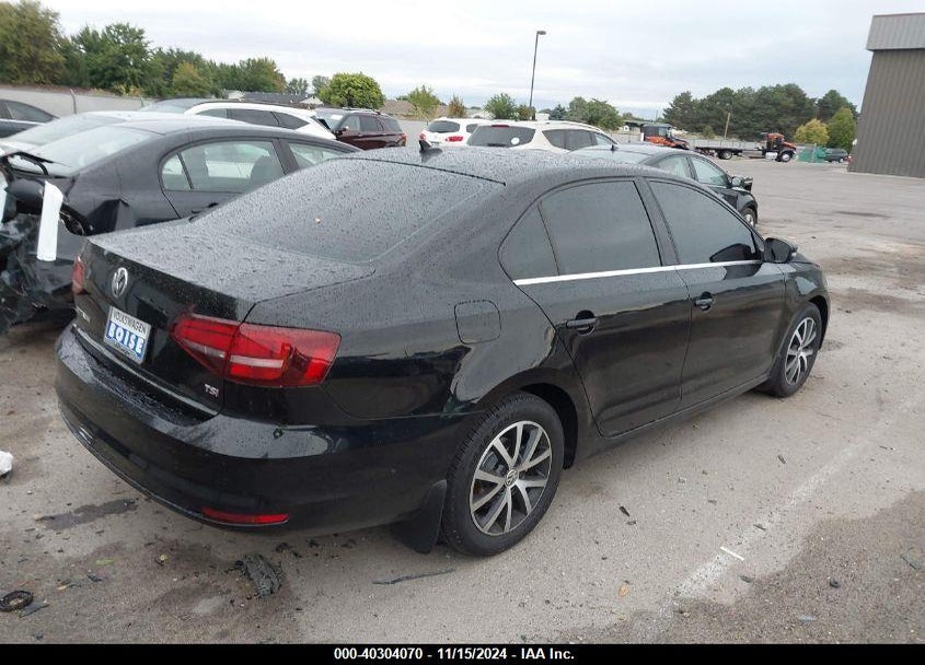2017 VOLKSWAGEN JETTA 1.4T SE VIN: 3VWDB7AJ2HM371291