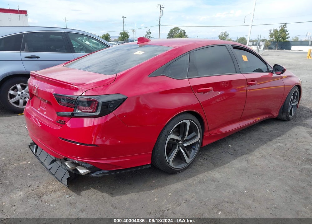2020 HONDA ACCORD SPORT 2.0T VIN: 1HGCV2F36LA014724