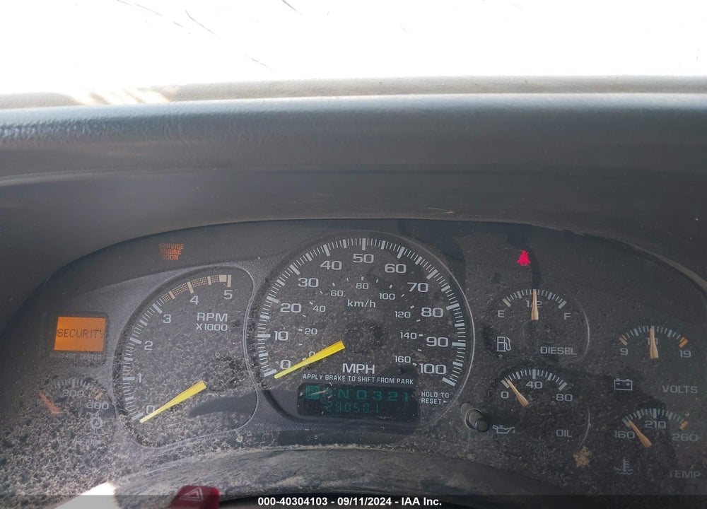 2001 CHEVROLET SILVERADO 2500HD VIN: 1GCHK29121E206171