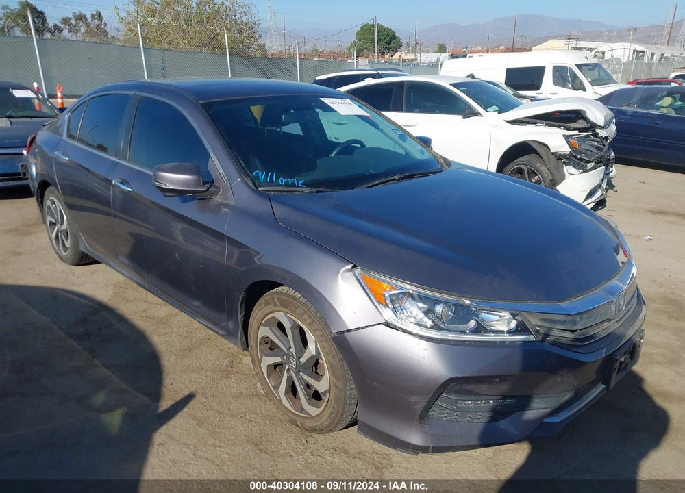 2016 HONDA ACCORD EX VIN: 1HGCR2F75GA191150