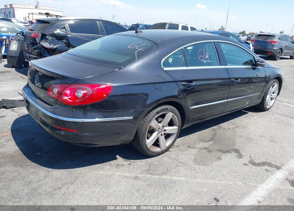 2011 VOLKSWAGEN CC LUX VIN: WVWHP7AN8BE707595