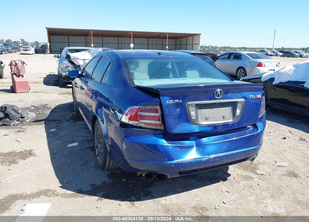 2007 ACURA TL TYPE S VIN: 19UUA76567A014954