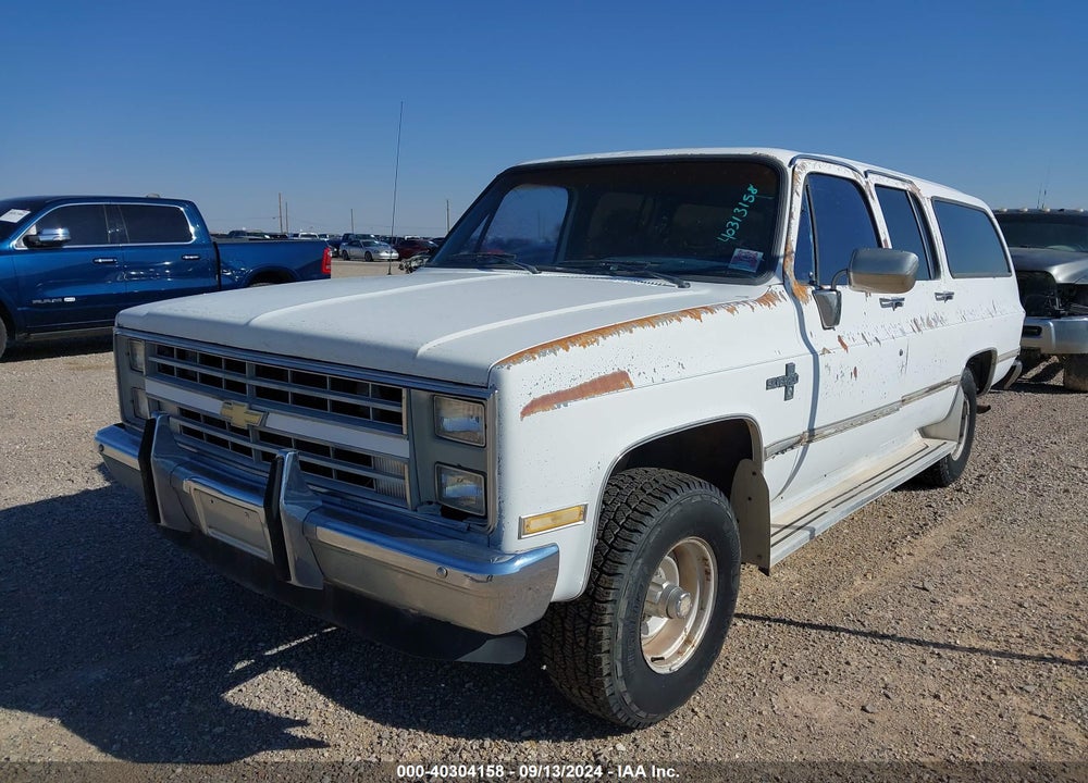 1988 CHEVROLET SUBURBAN V10 VIN: 1GNEV16K6JF195890