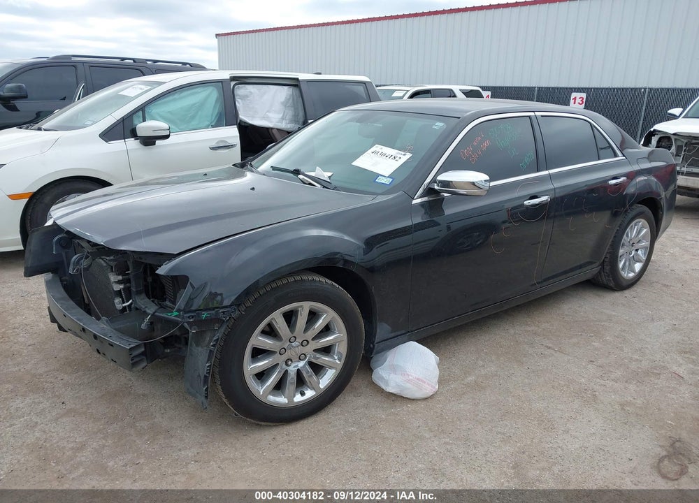 2012 CHRYSLER 300 LIMITED VIN: 2C3CCACG1CH249186