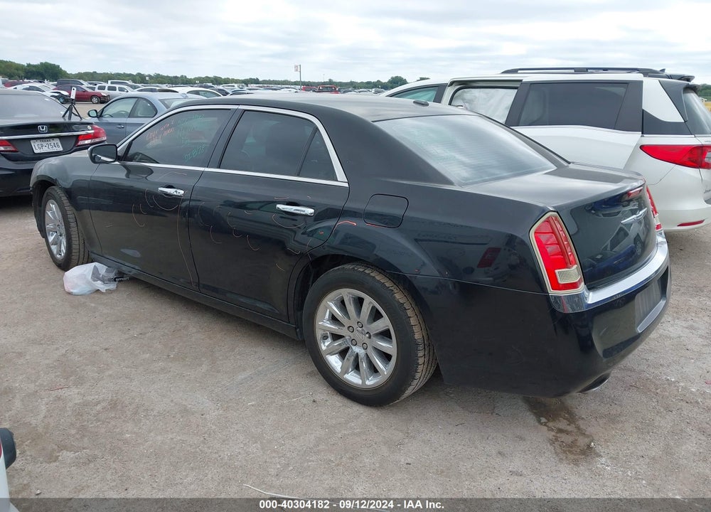 2012 CHRYSLER 300 LIMITED VIN: 2C3CCACG1CH249186
