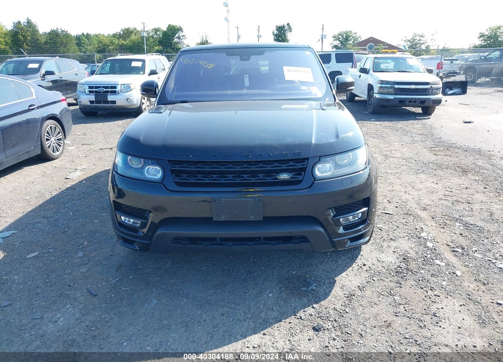 2016 LAND ROVER RANGE ROVER SPORT 3.0L V6 SUPERCHARGED HSE VIN: SALWS2PF2GA592346