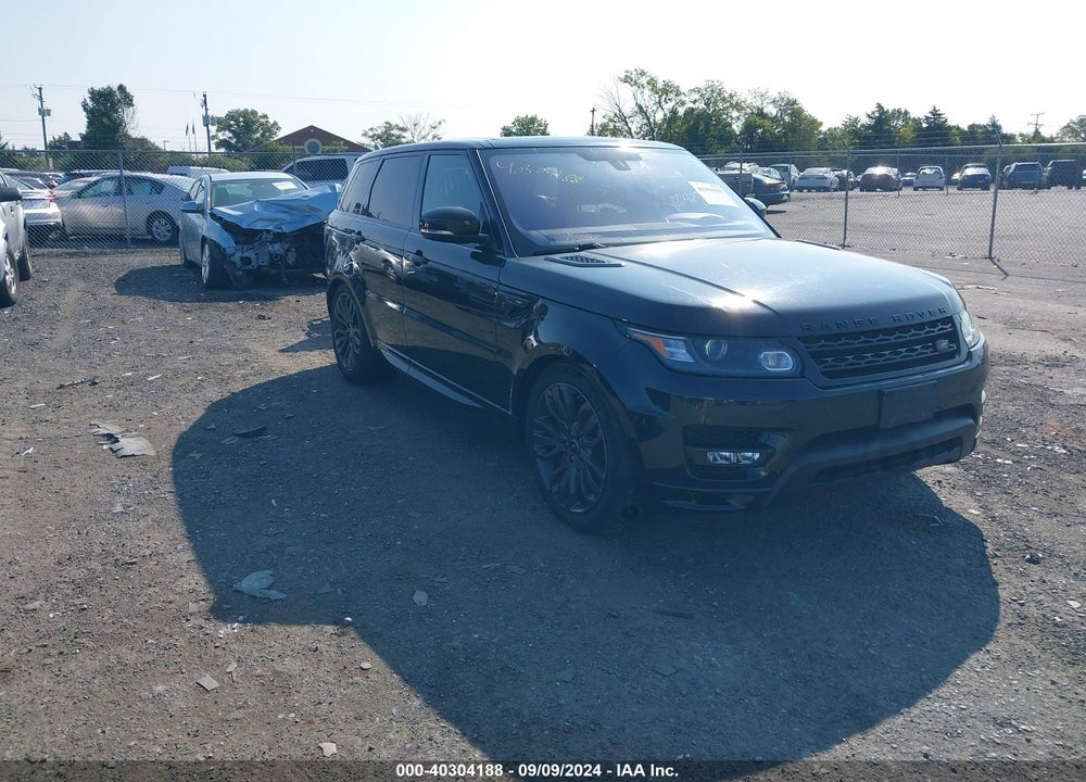 2016 LAND ROVER RANGE ROVER SPORT 3.0L V6 SUPERCHARGED HSE VIN: SALWS2PF2GA592346