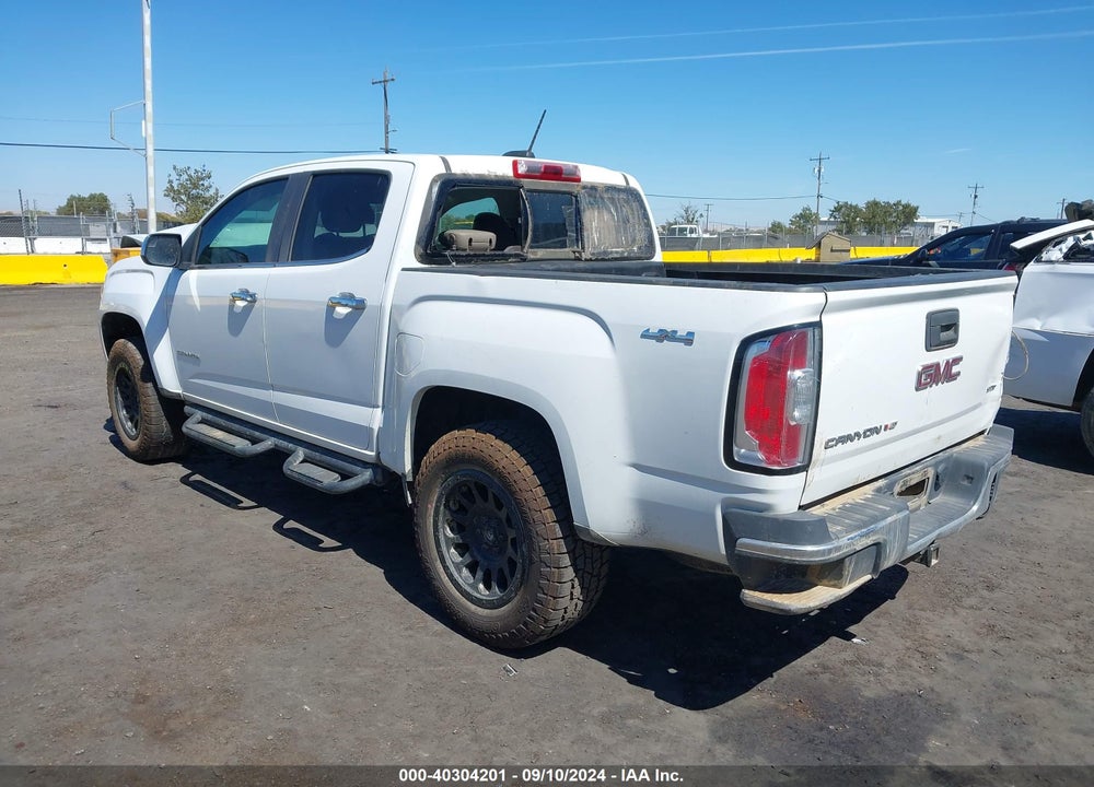 2017 GMC CANYON SLT VIN: 1GTG6DEN7H1244601