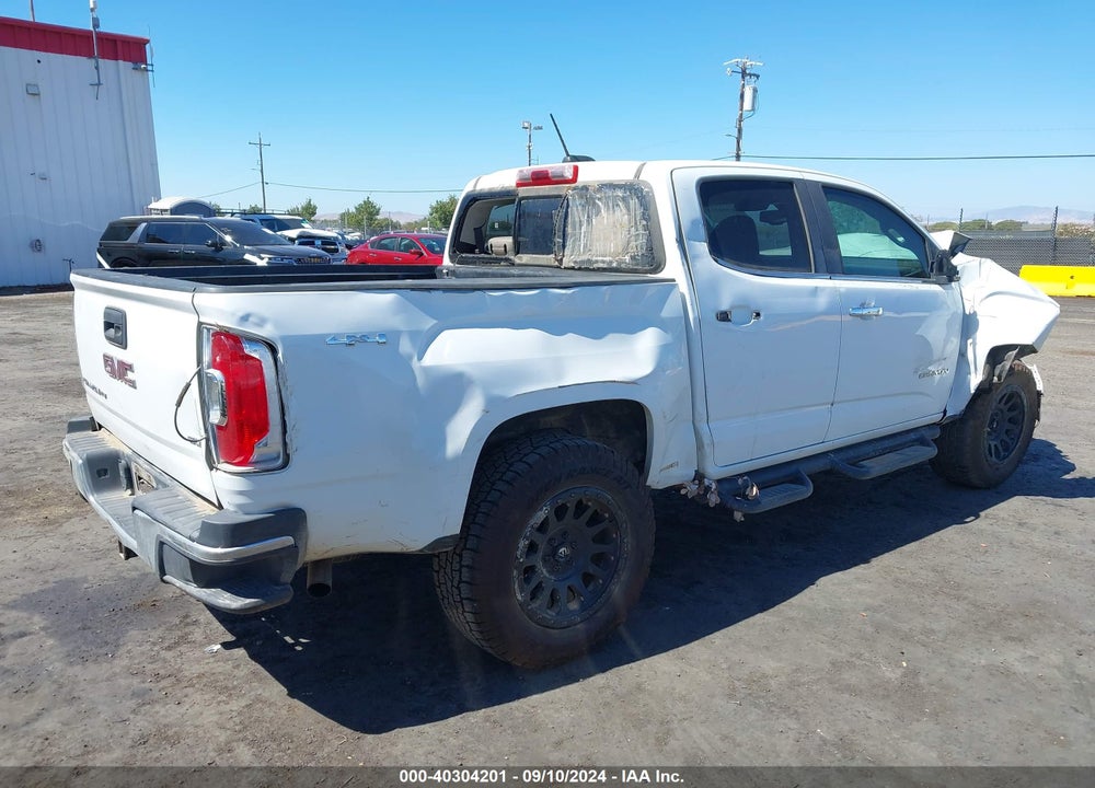 2017 GMC CANYON SLT VIN: 1GTG6DEN7H1244601