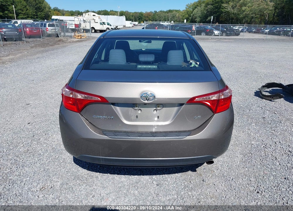 2017 TOYOTA COROLLA LE VIN: 2T1BURHE1HC891483